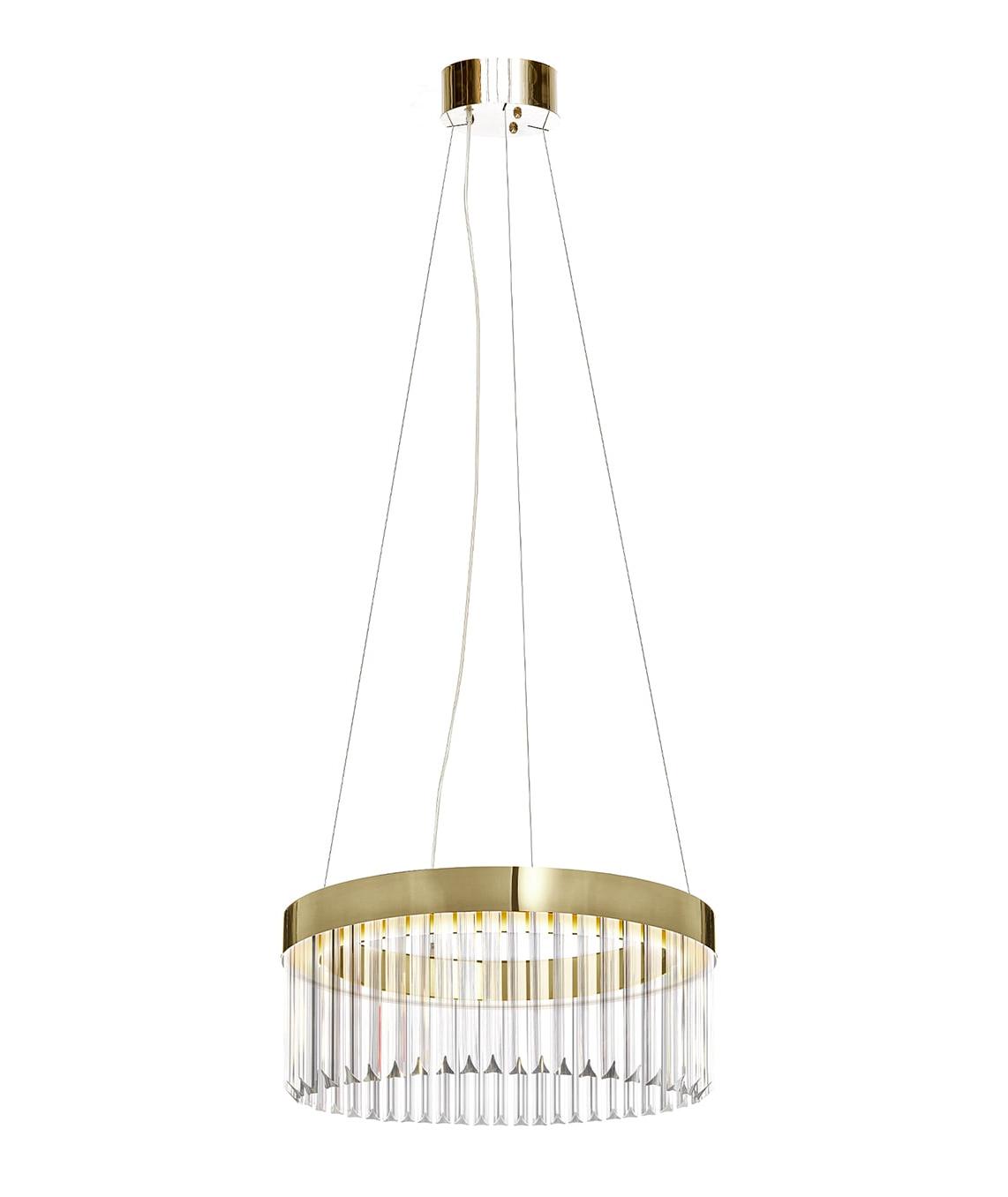 Gold Ring Small Chandelier