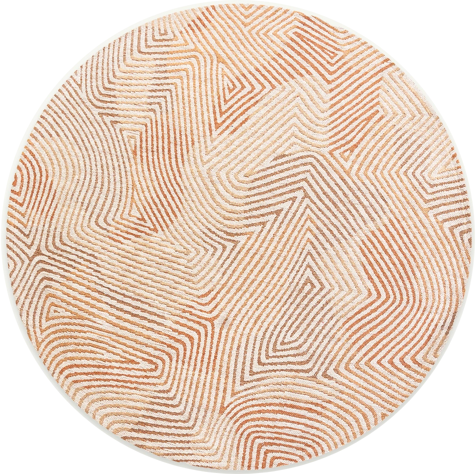 Indian Sand Round Rug