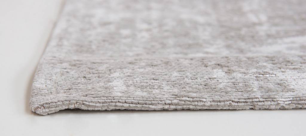 Grey & White Belgian Flatwoven Rug