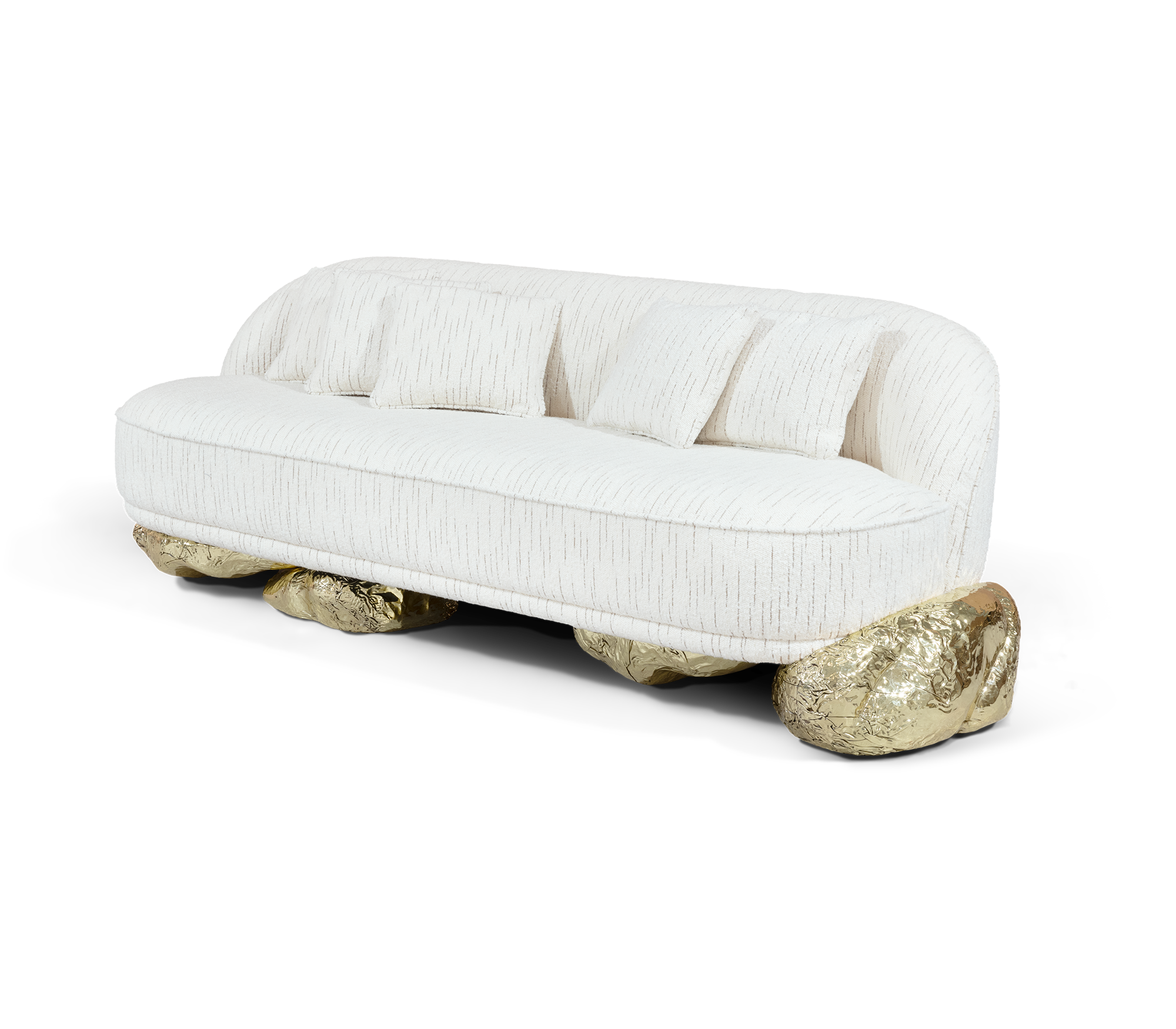 Angora White Sofa
