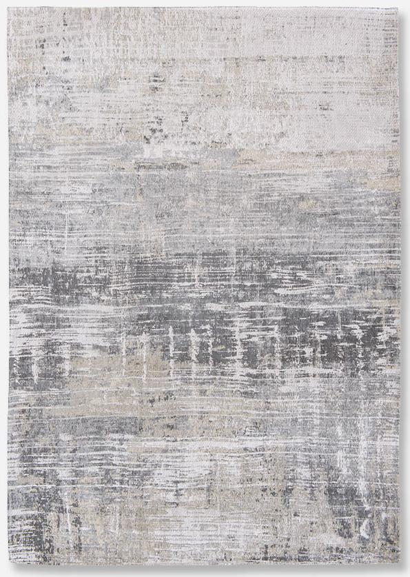 Abstract Grey Jacquard Rug | Size: 6' 7