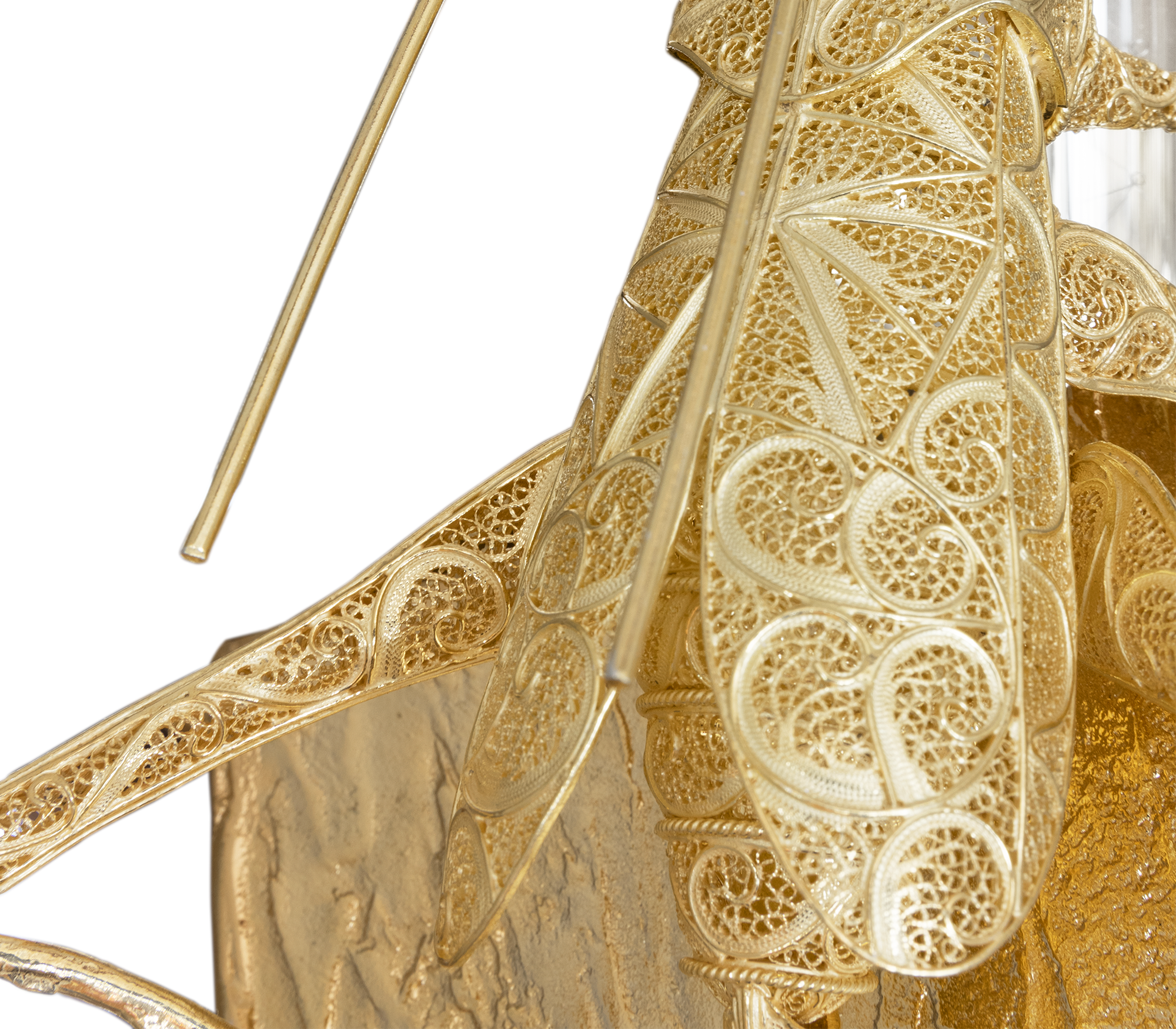 Geode Filigree Cricket Small Wall Lamp