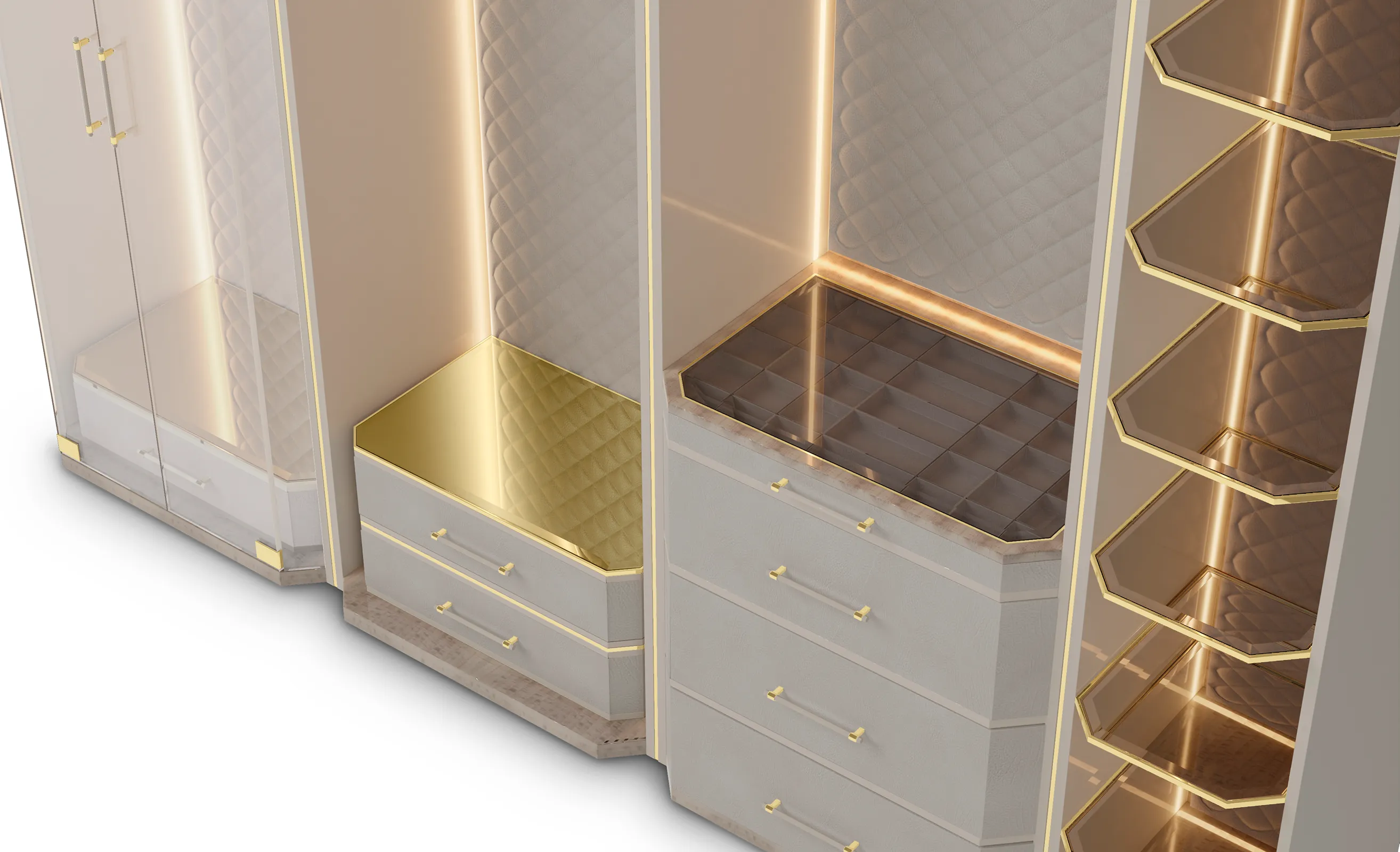 Cadence Beige Closet