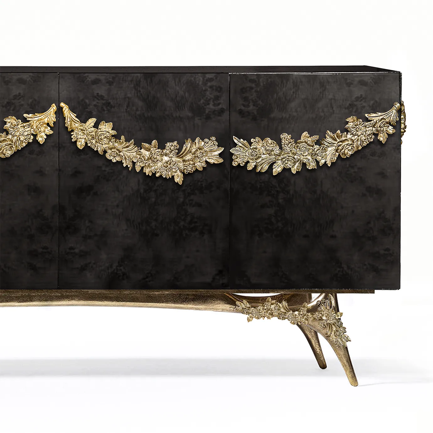 Majestica Black Poplar Root Veneer Sideboard
