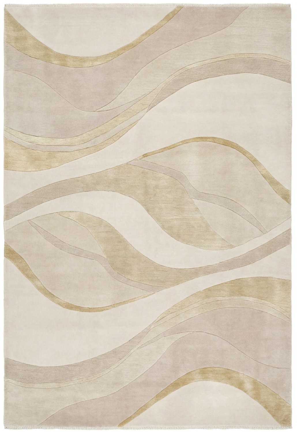 Sand Waves Handcrafted Rug