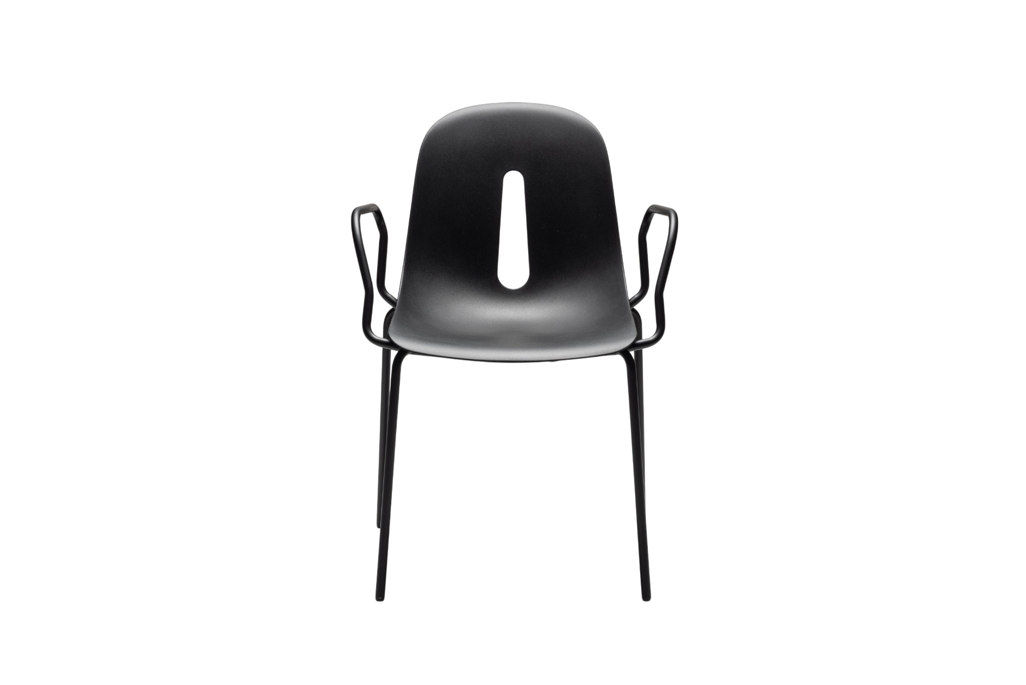 Gotham P Black Chair (2-Piece Set)