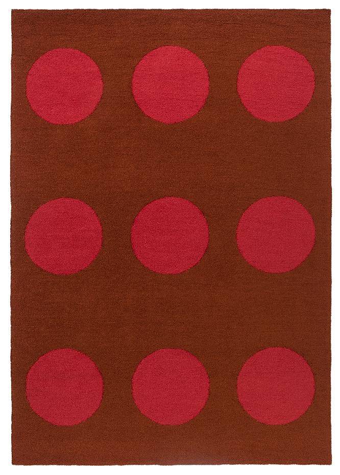 Festival Red Outdoor Rug ☞ Size: 4' 7" x 6' 7" (140 x 200 cm)