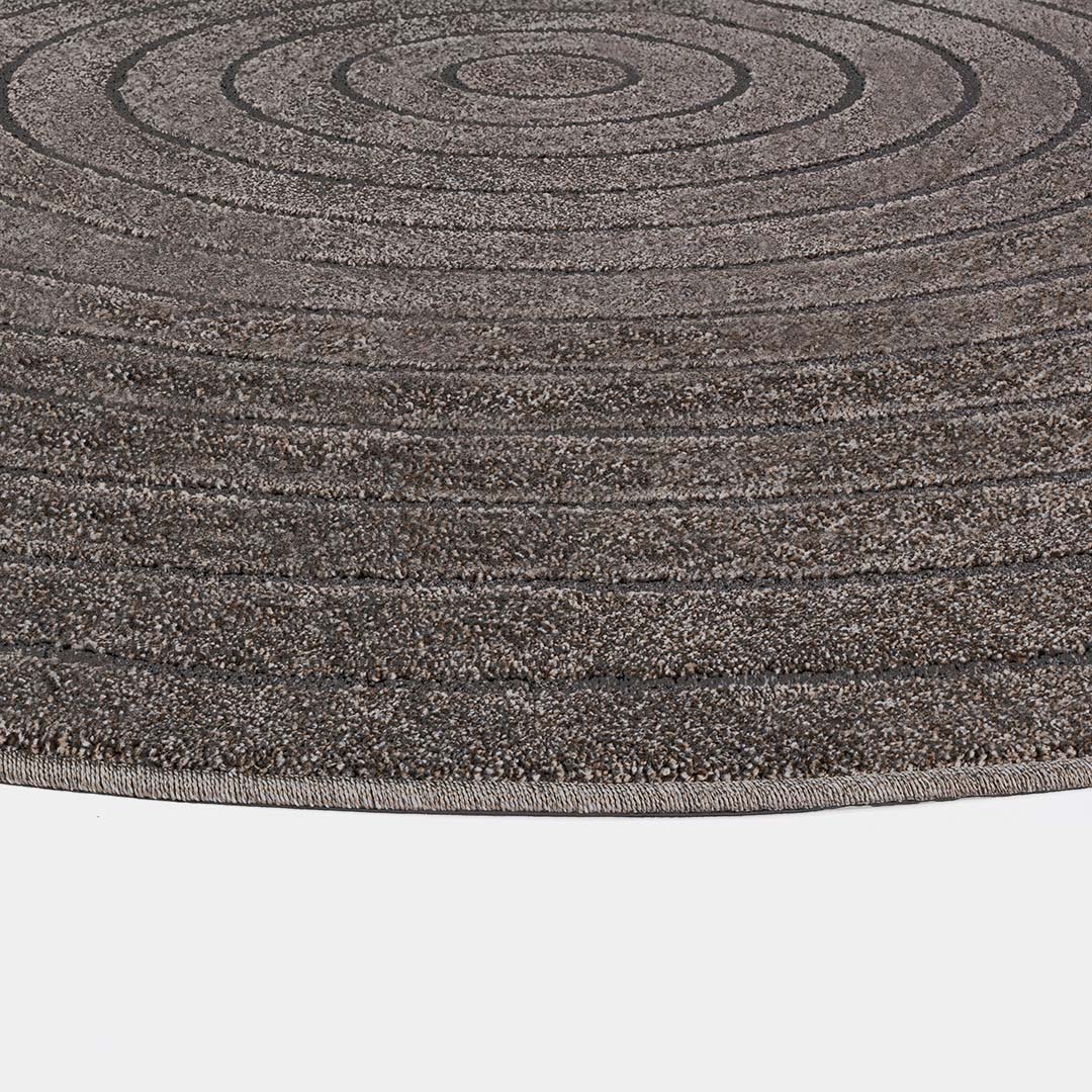 Cortina Round Taupe Rug