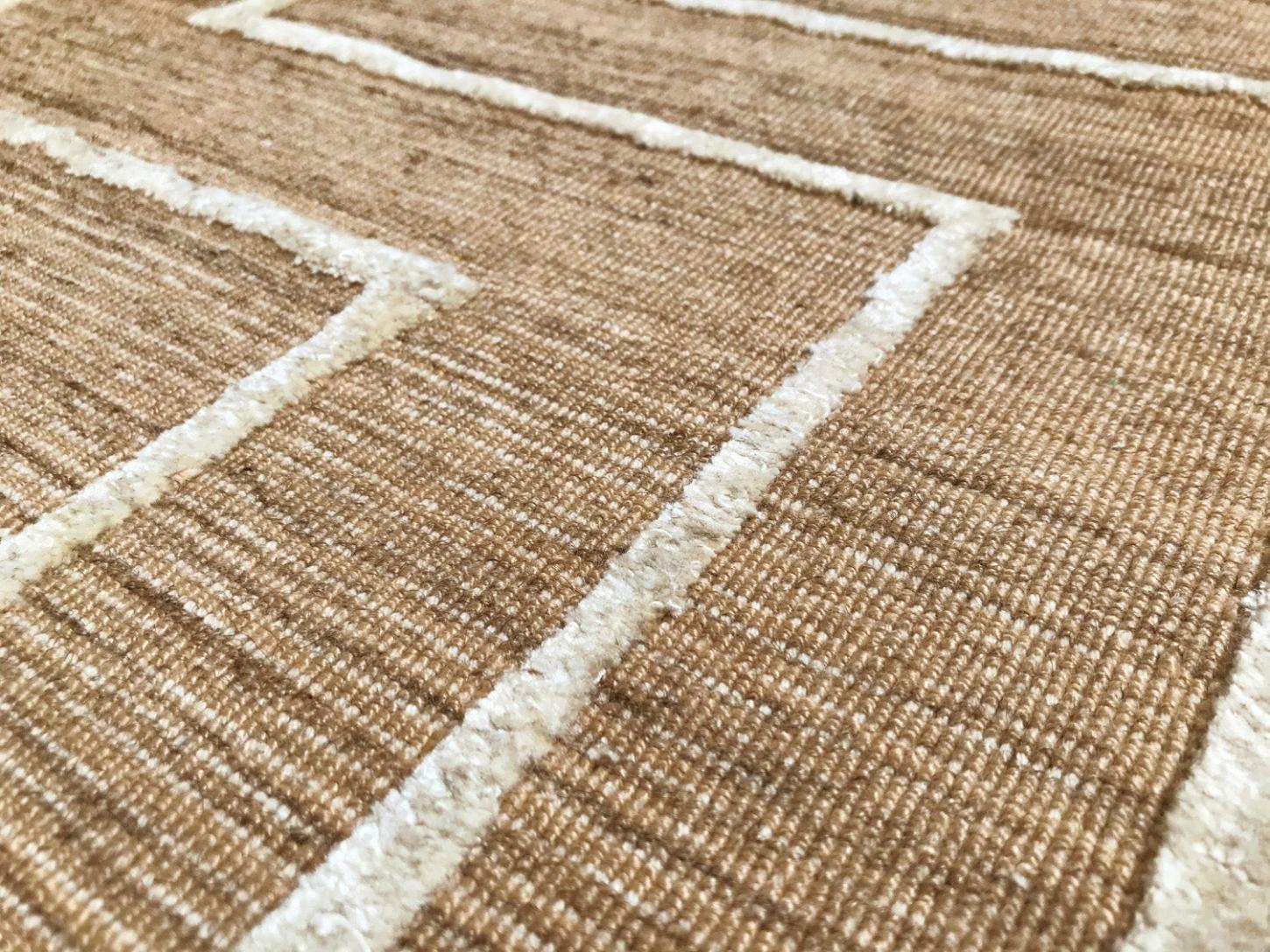 Beige Flatwoven Rug