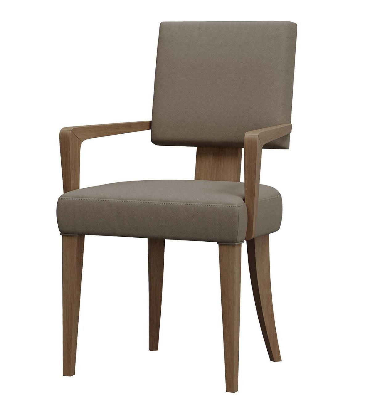 Upholstered Chair with Wooden Frame