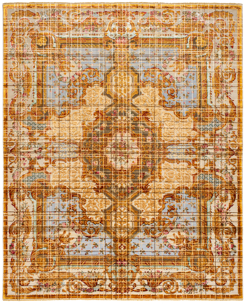 Savonnerie Handwoven Rug