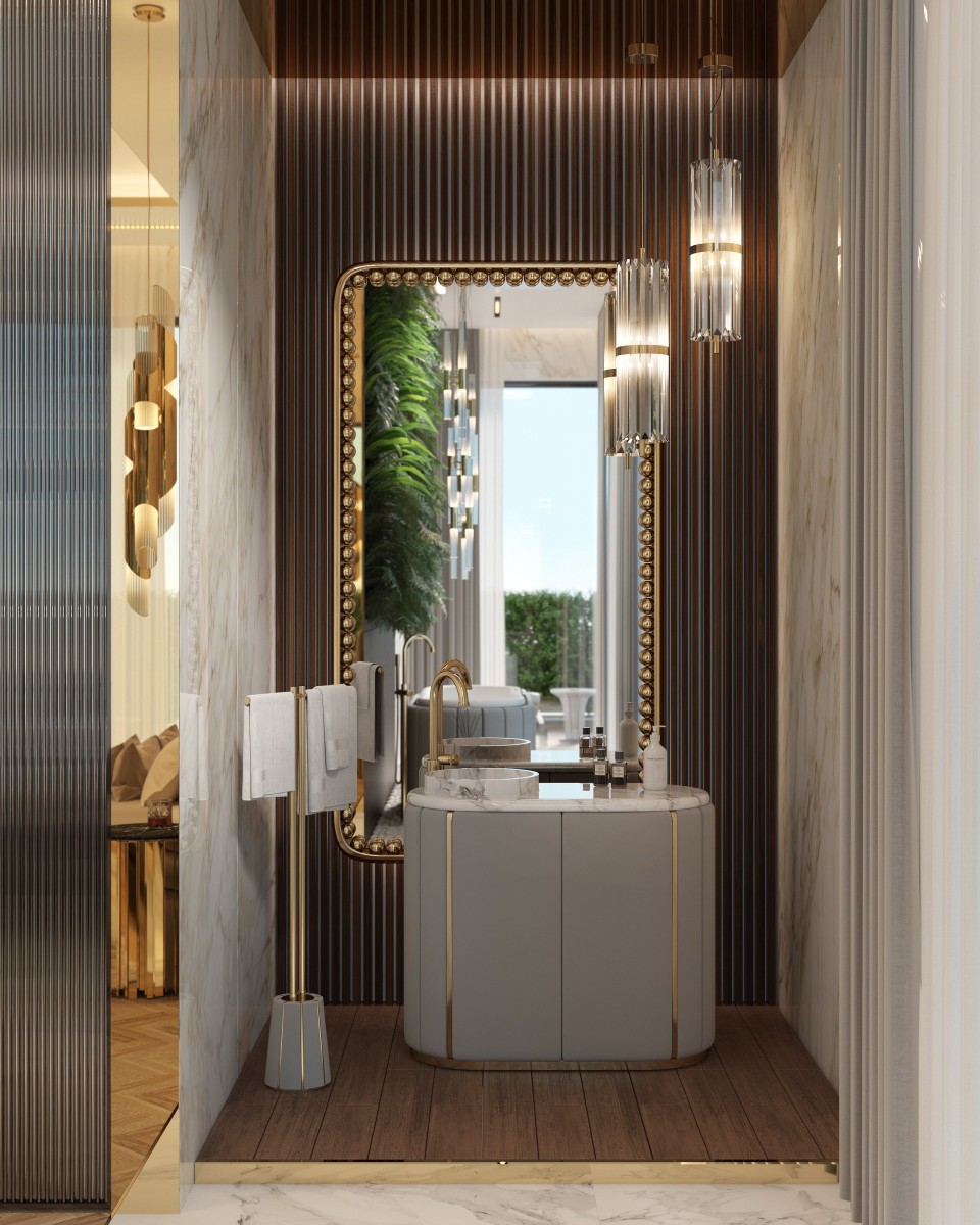 Majestic Black Vanity Cabinet
