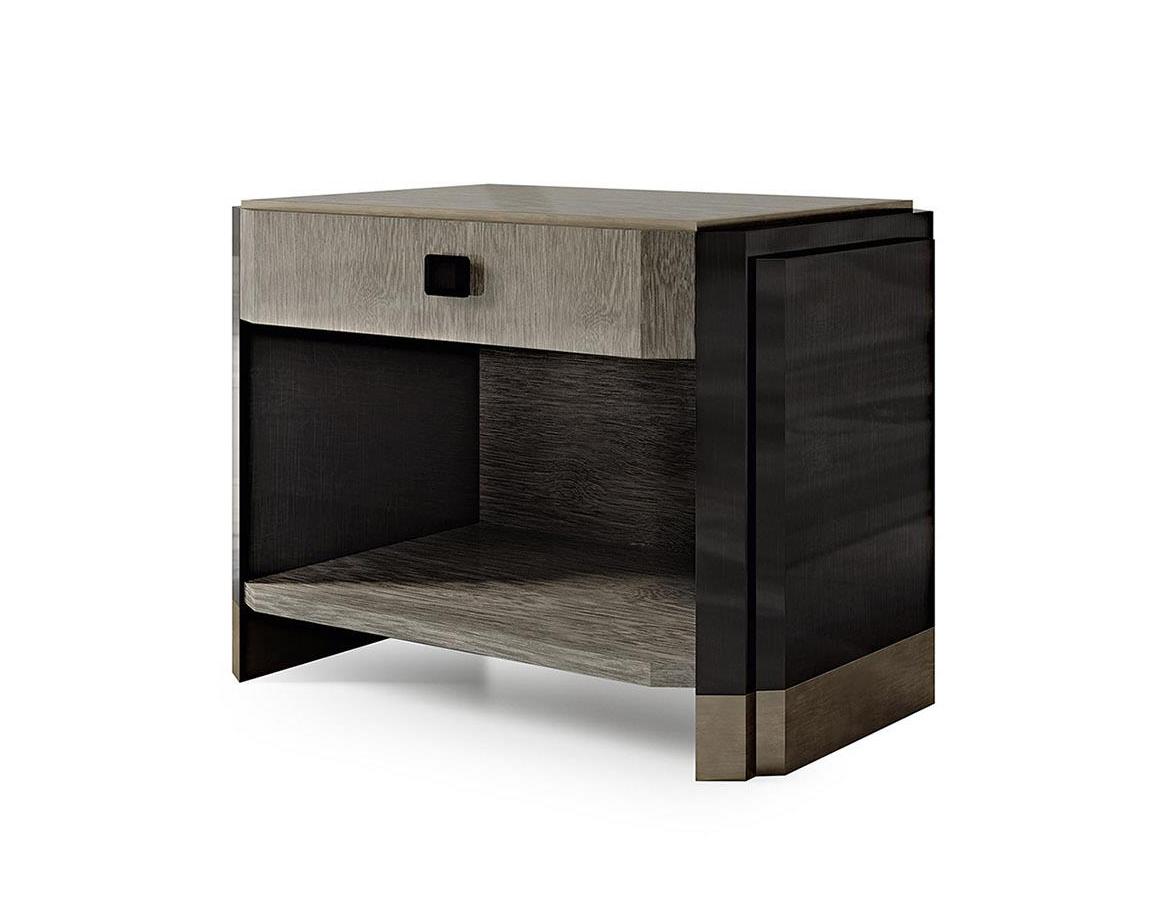 Bronze-Finished Nightstand