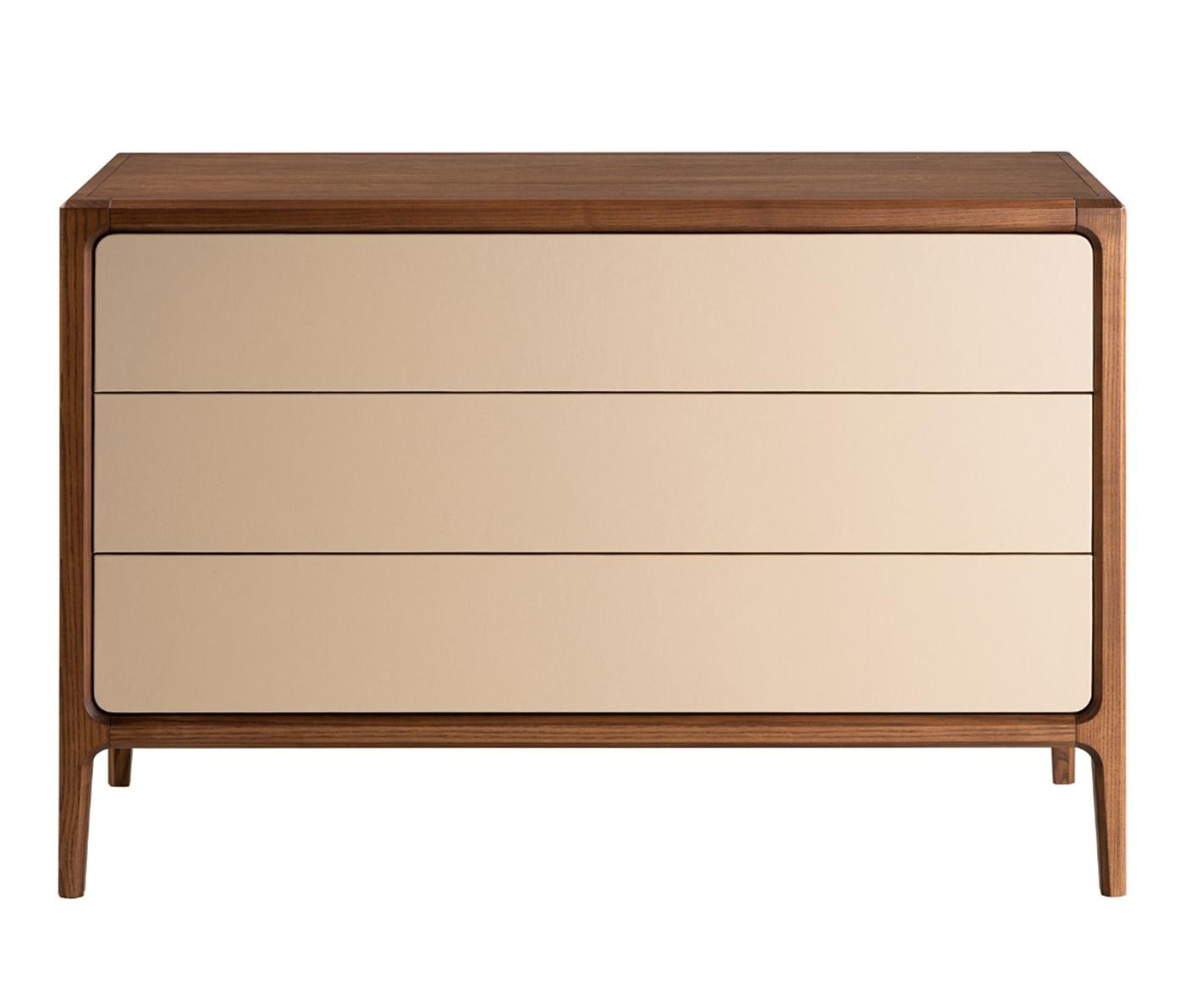 Leather-Covered Dresser