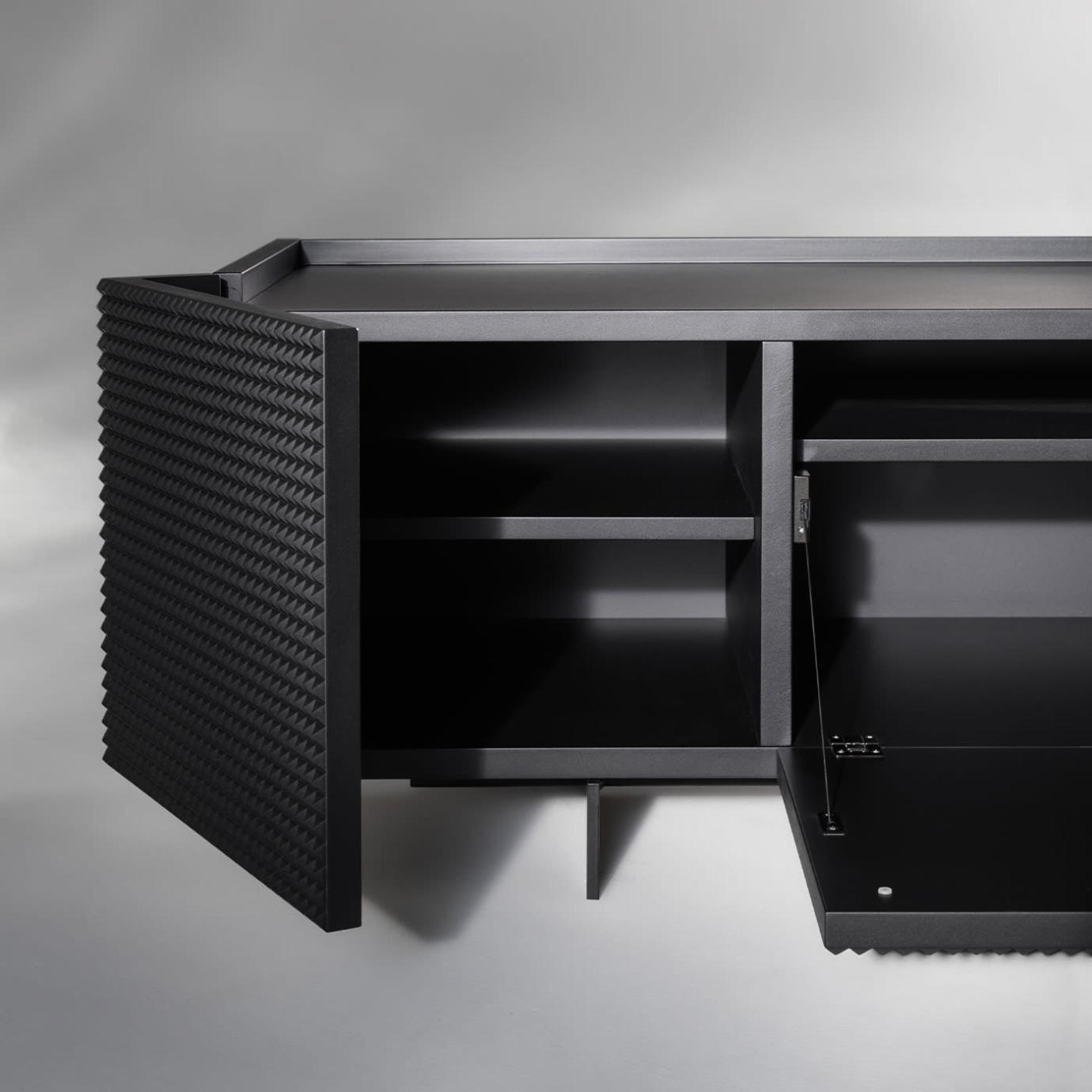 Black TV Stand