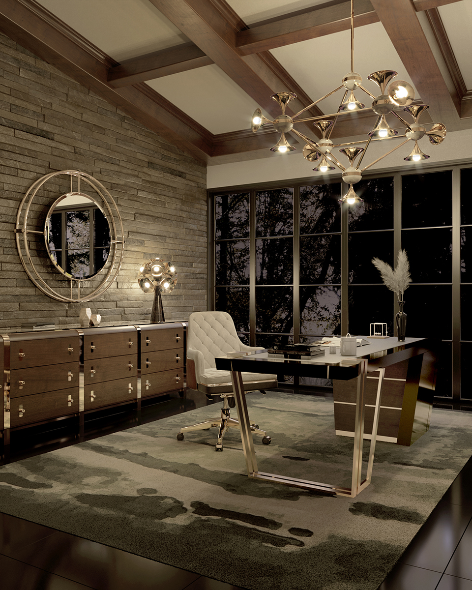 Maestro Diamond Suspension Lamp - 1
