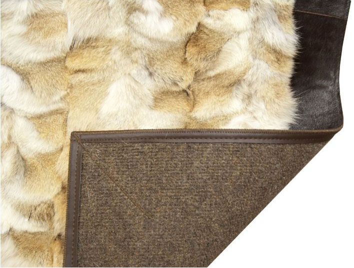 Wolf Real Fur Rug ☞ Size: 270 x 360 cm