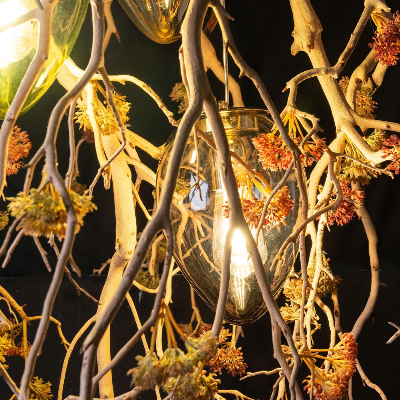 Manzanita Crystal Chandelier