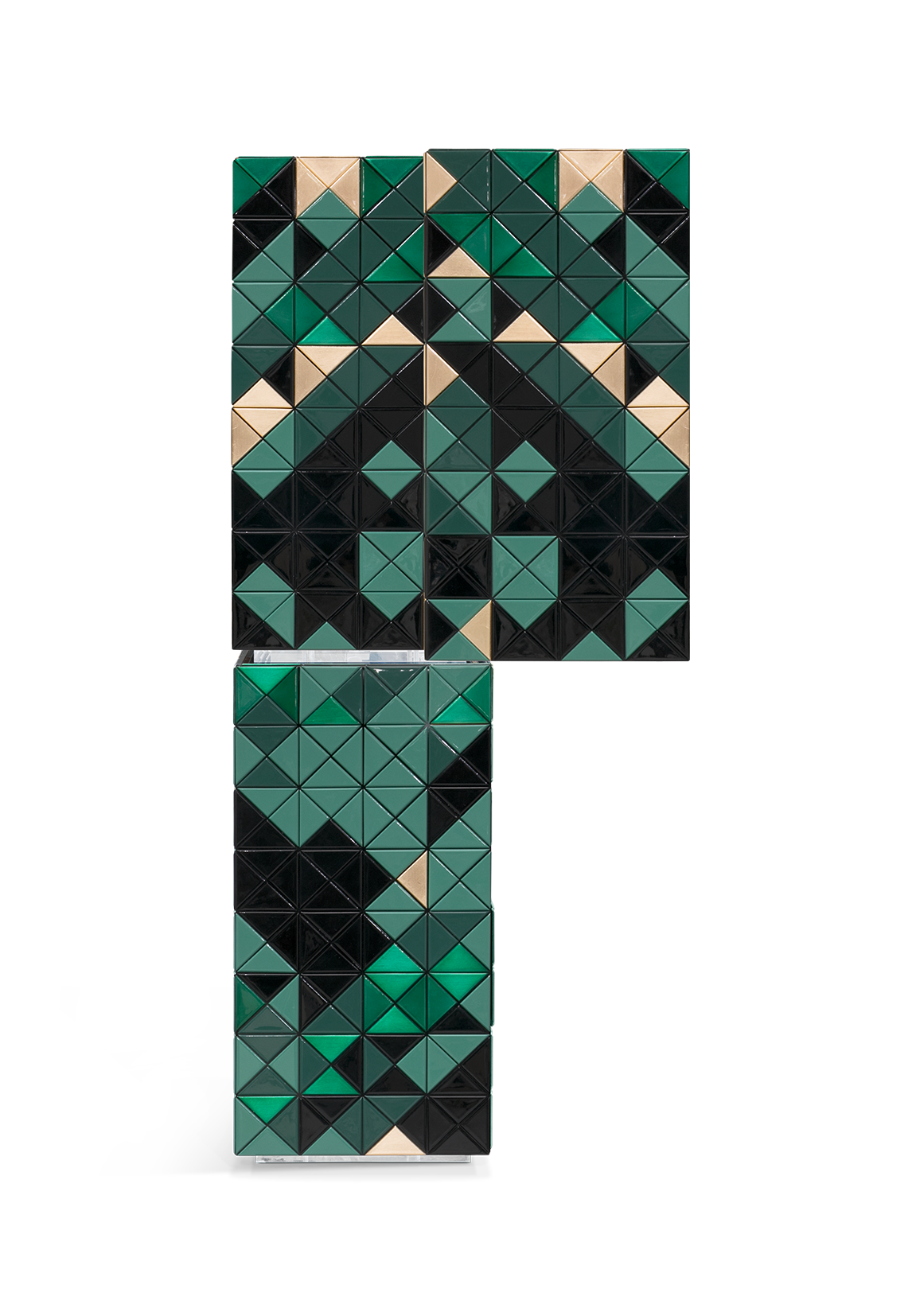 Mosaic II Green Cabinet