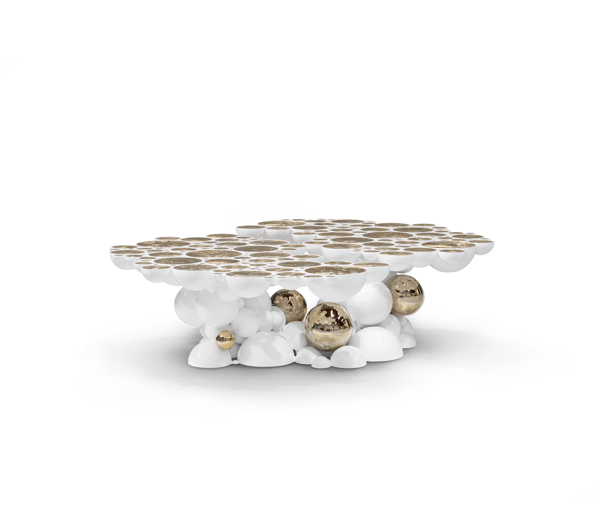 Orbit White Coffee Table