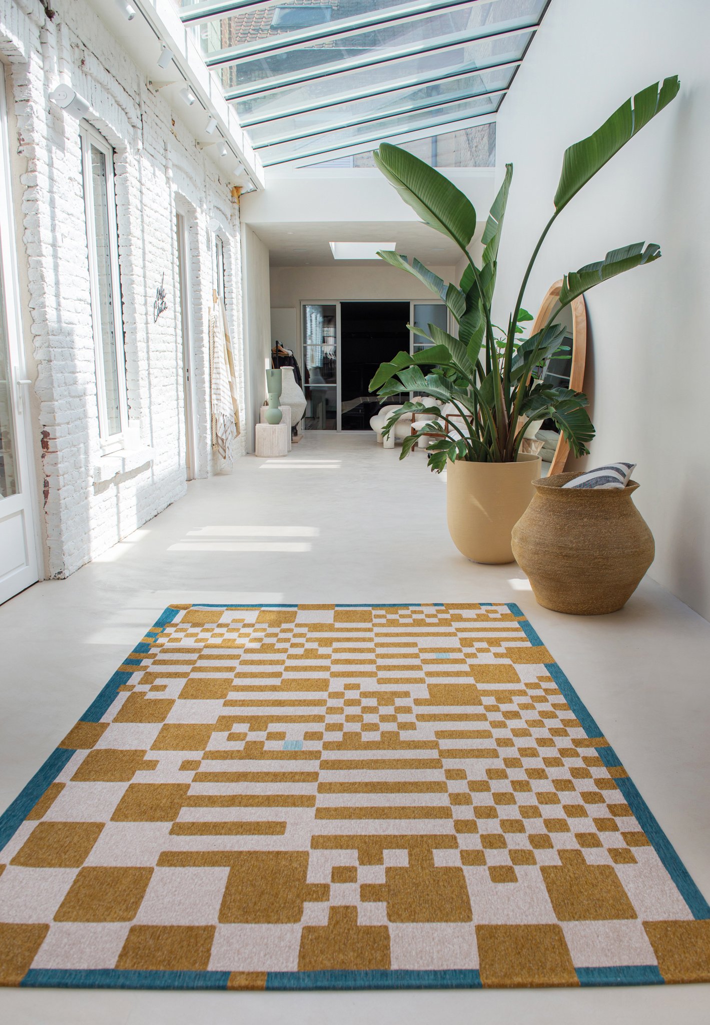 Honey Modern Rug