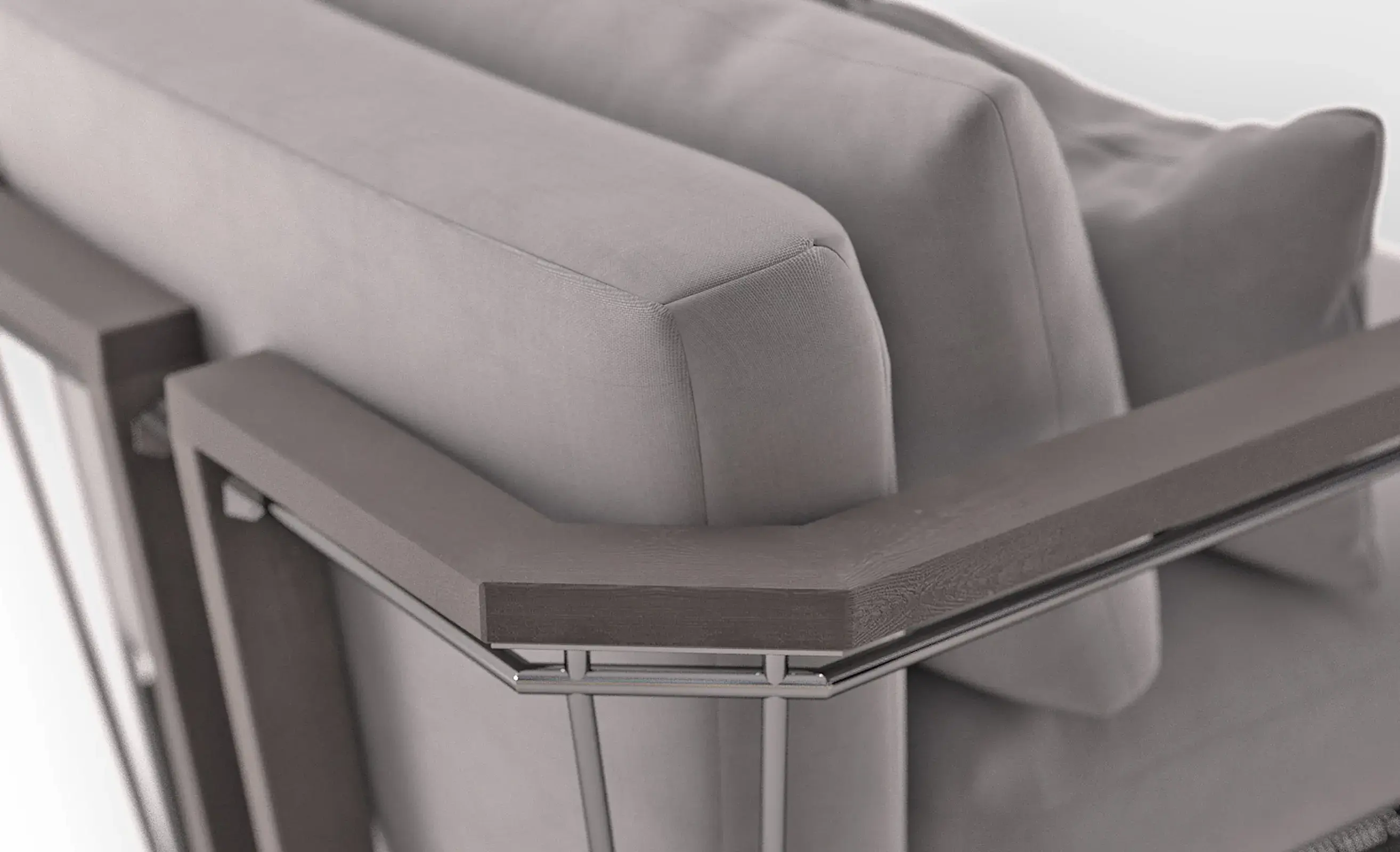 Heritage Grey Armchair