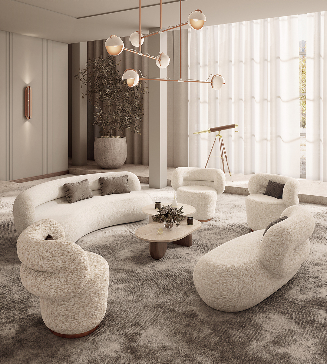 Sleek Suspension Lamp - 4