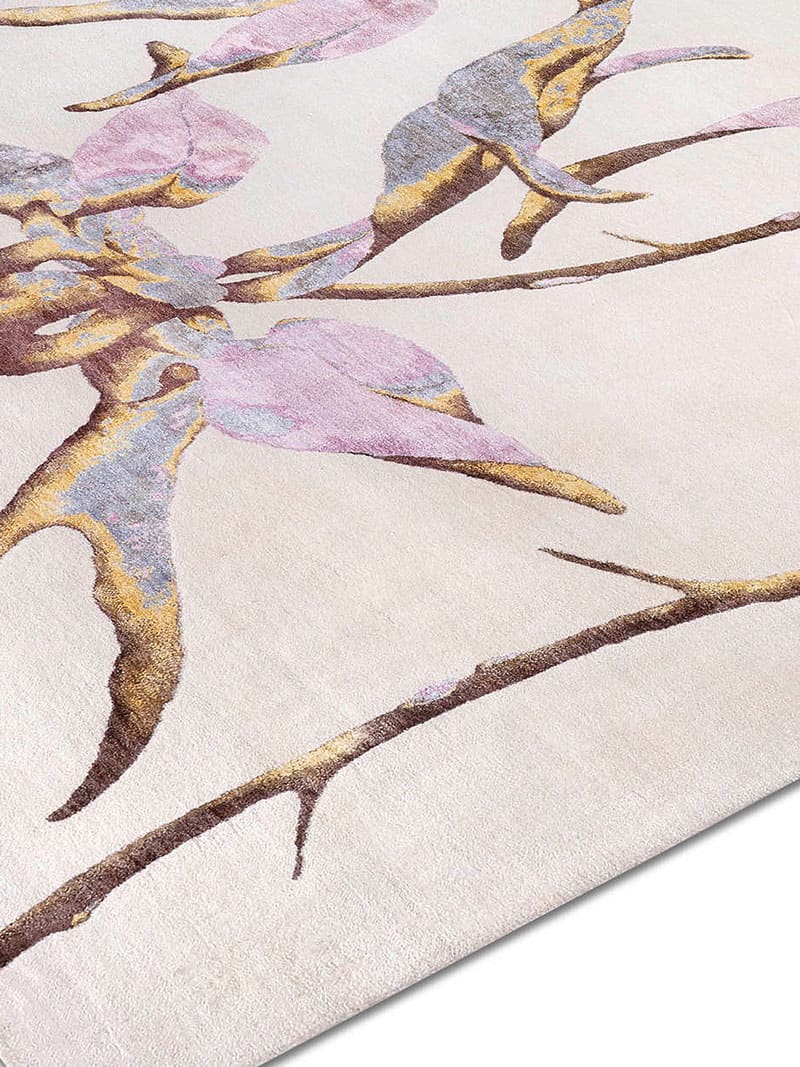 Orchid Hand Knotted Rug