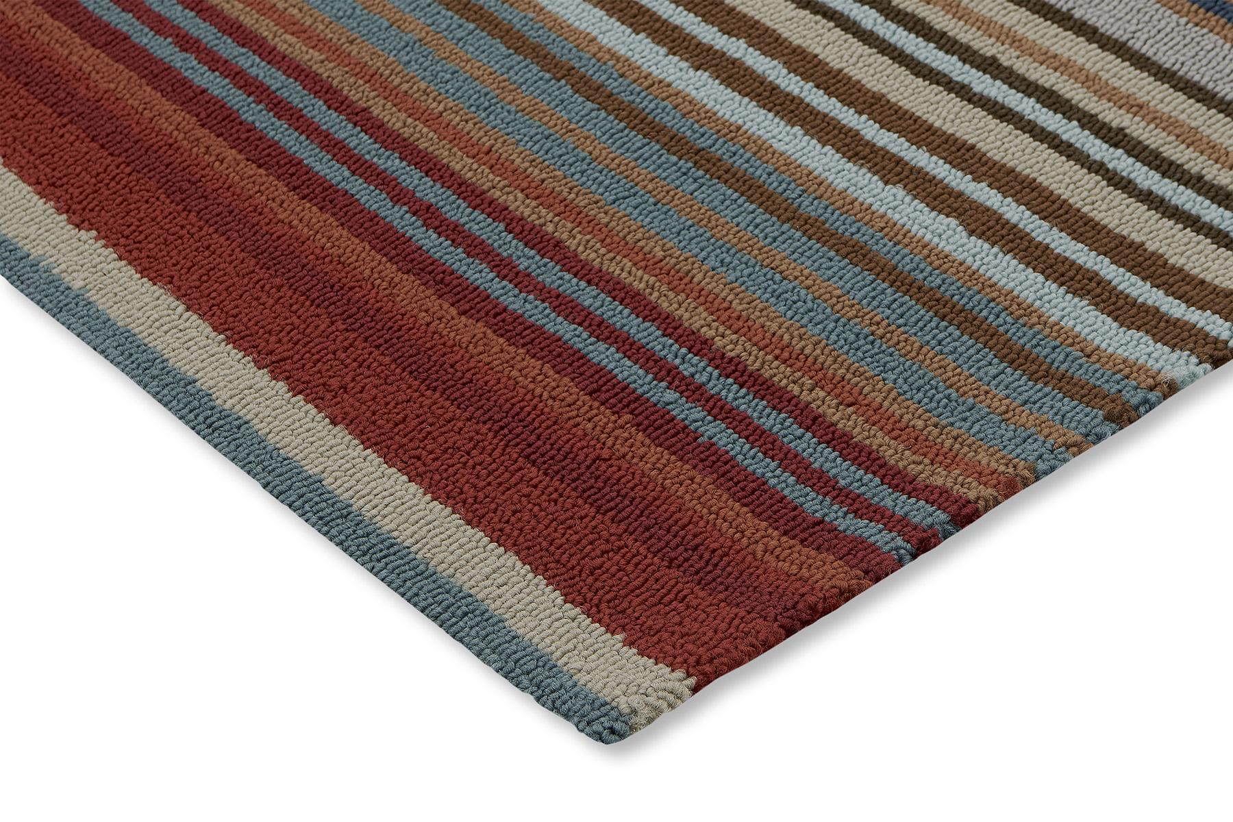 Multi Stripes Outdoor Rug
