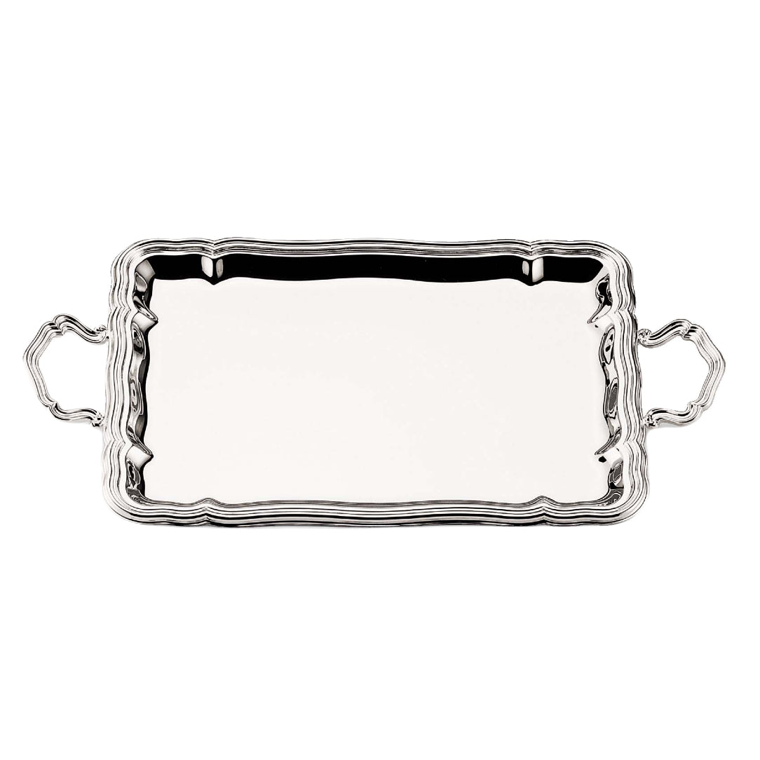 ‘700 Silver-Plated Tray with Handles