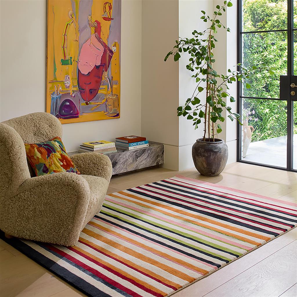 Pomegranate Clementine Rug