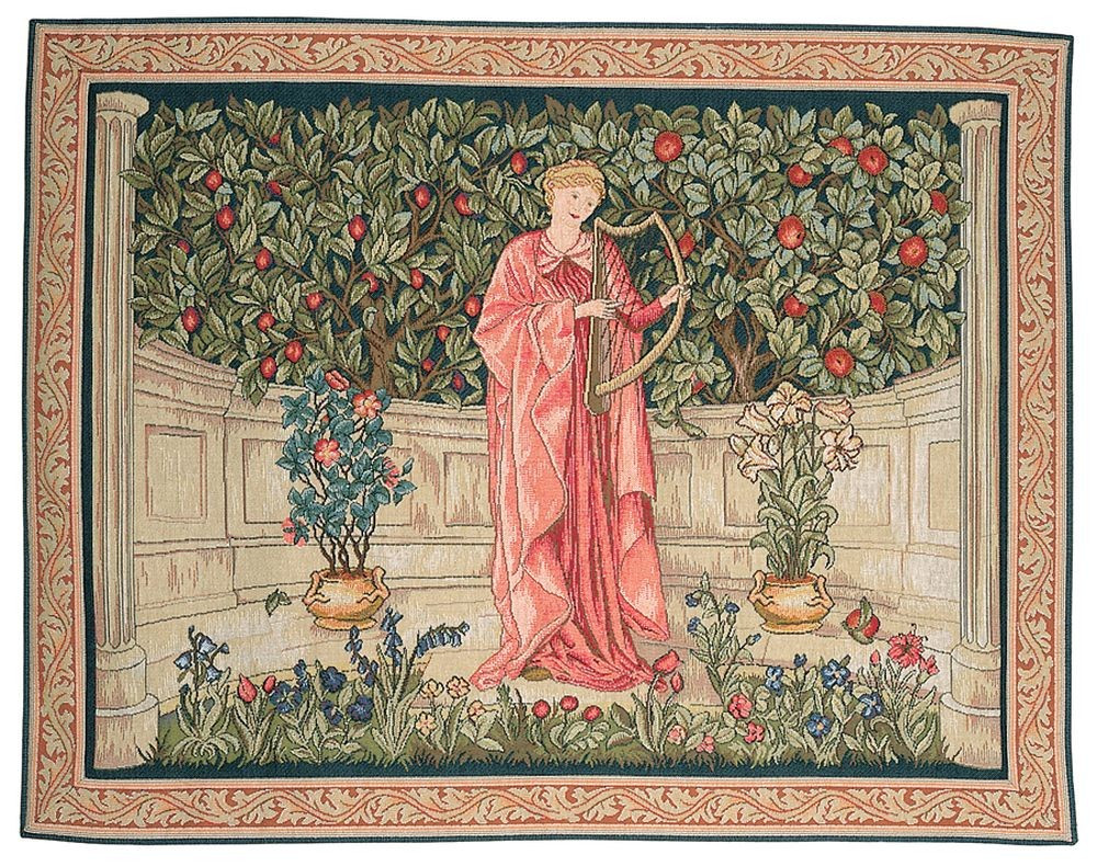 The Minstrel by William Morris Tapestry