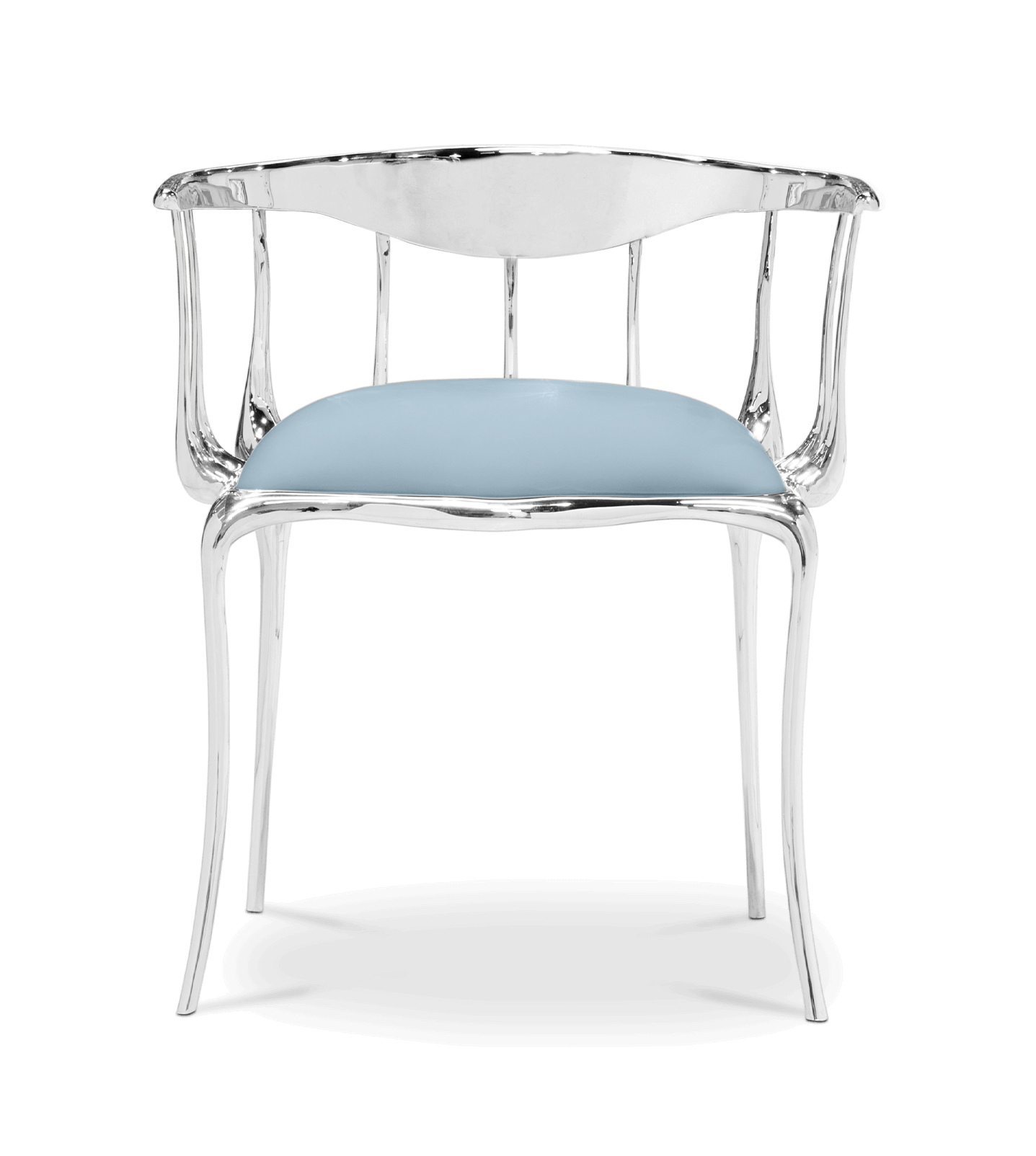 Silver Luxe Chair