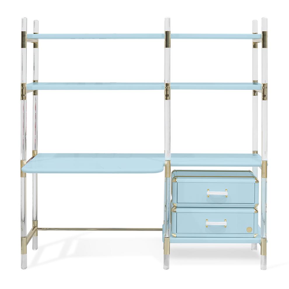 Jigsaw Puzzle Blue Library