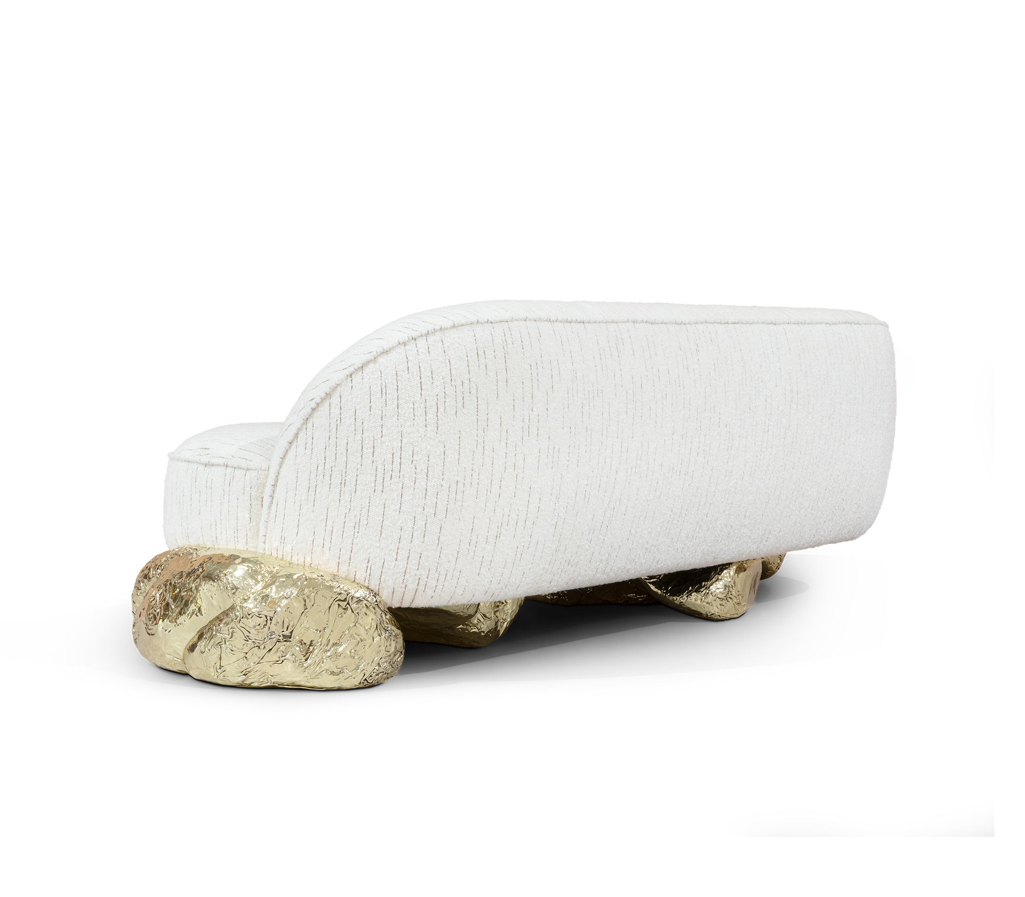 Angora White Sofa