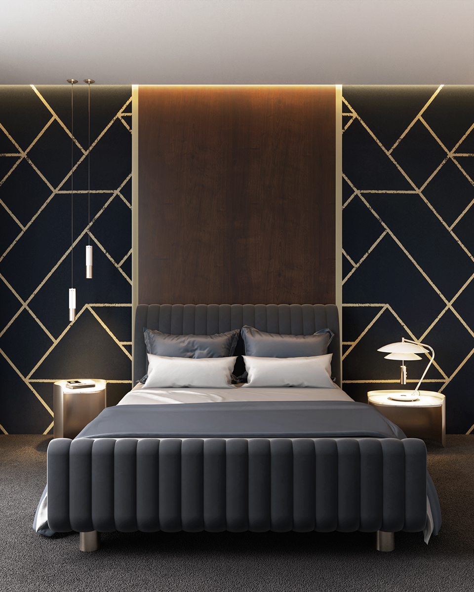 Modernist Suspension Lamp - 11