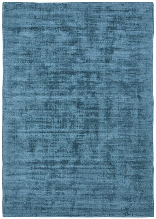Soft Blue Handloom Rug ☞ Size: 4' 7" x 6' 7" (140 x 200 cm)