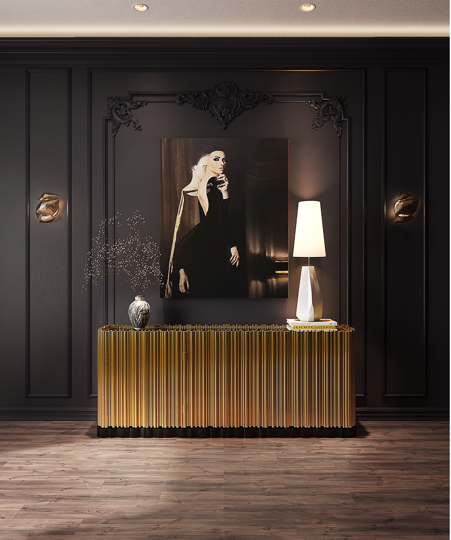 Harmony Gold Premium Sideboard