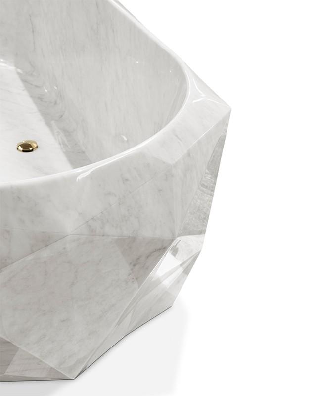 Gemstone Marble Bathtub