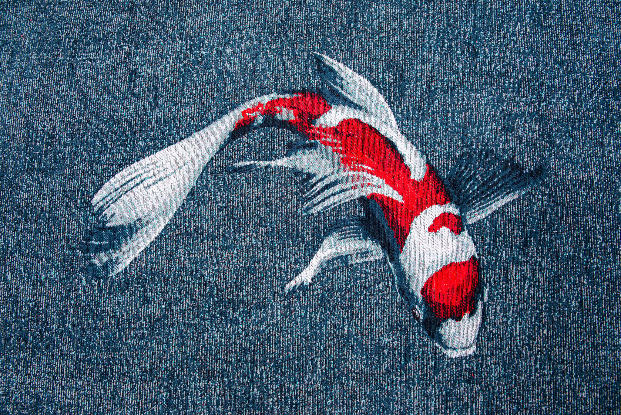 Japanese Pond Modern Rug