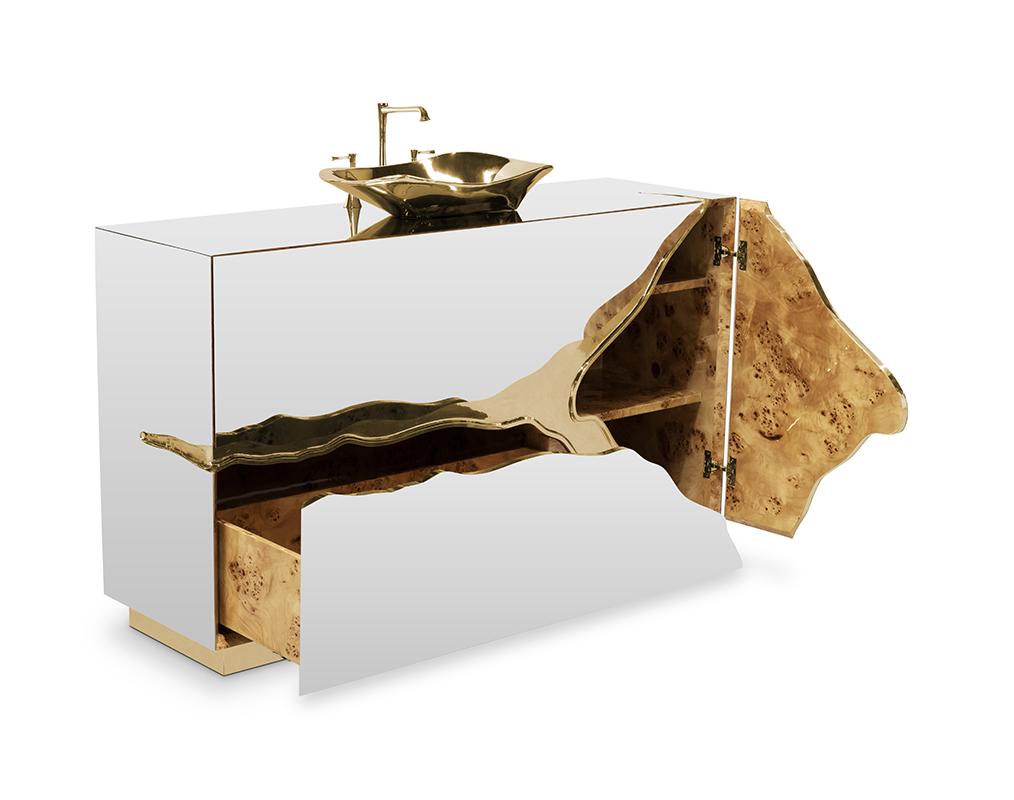 Rift Single Vanity Cabinet