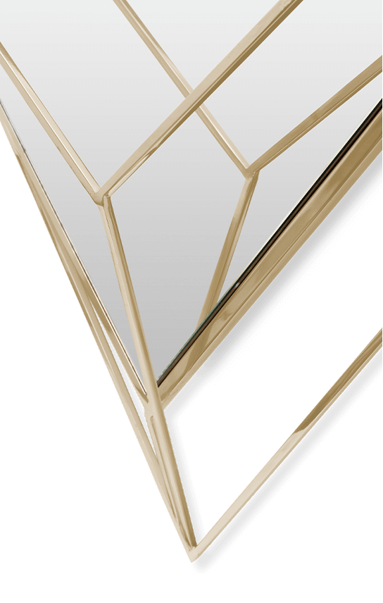 Lustre Small Wall Mirror