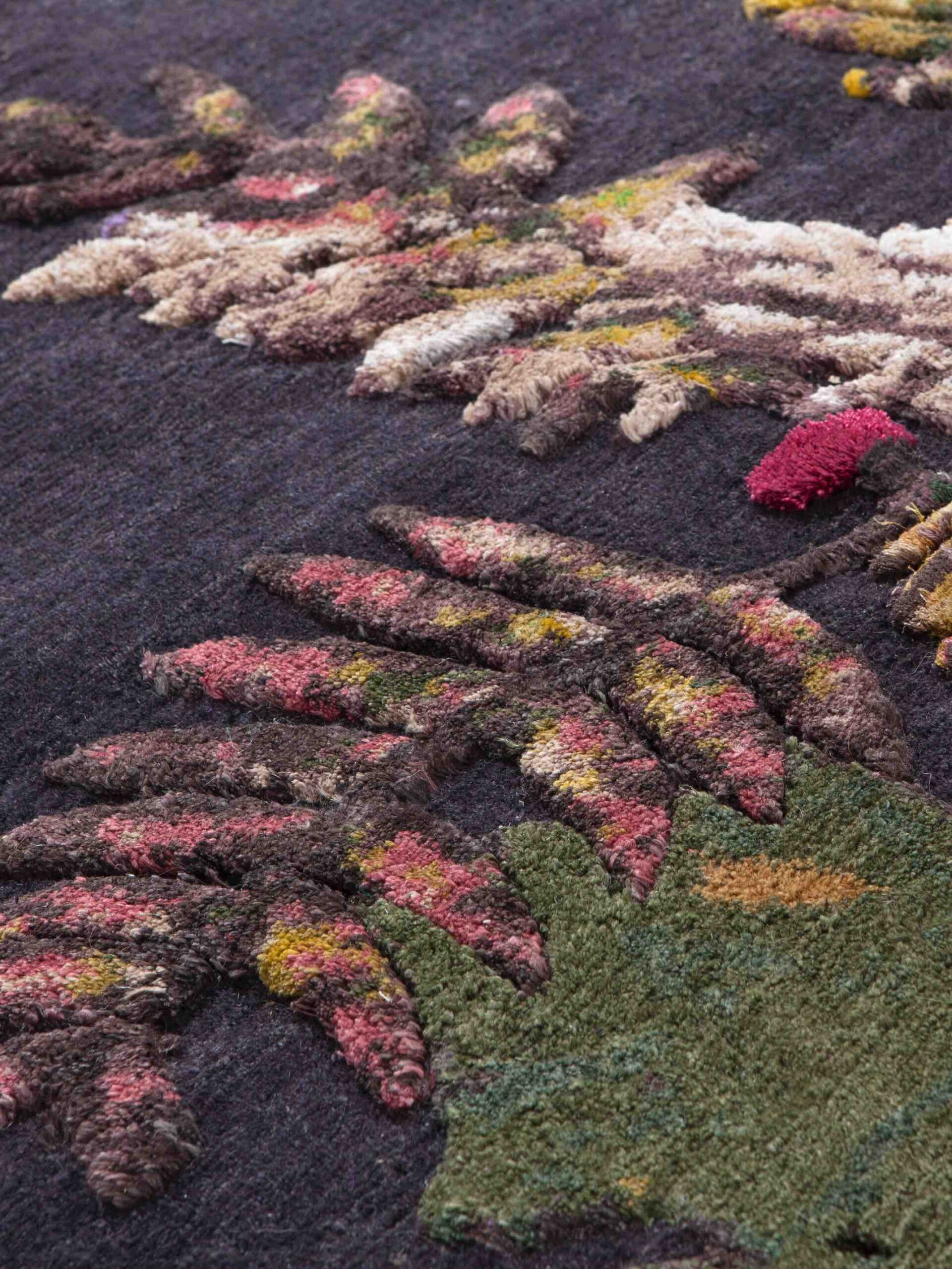 Savage Flowers Designer Rug