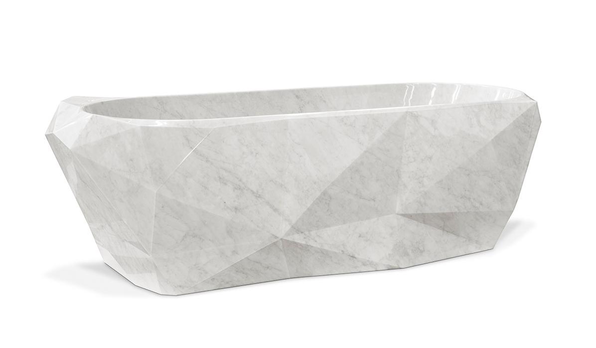 Gemstone Marble Bathtub