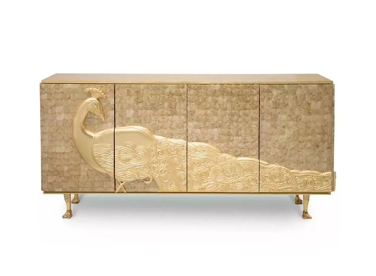 Camilia Mother of Pearl Cabinet