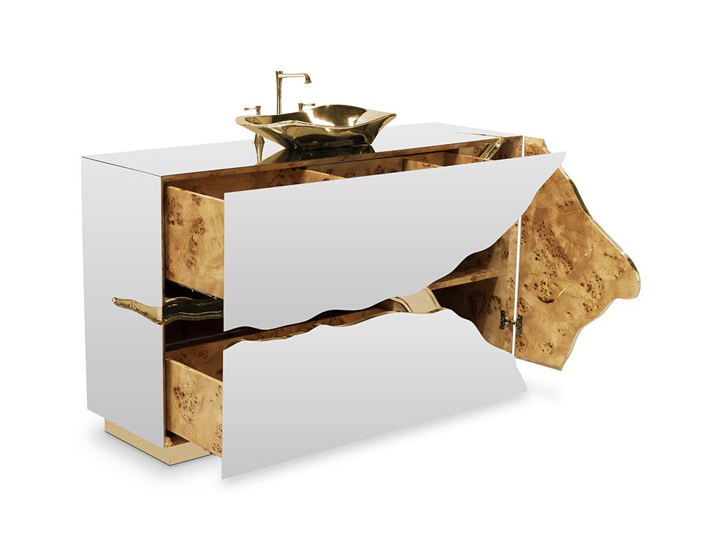 Rift Single Vanity Cabinet
