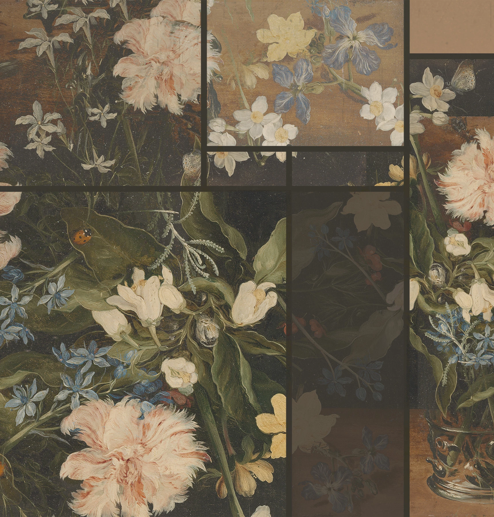 Vintage Flowers Wallpaper