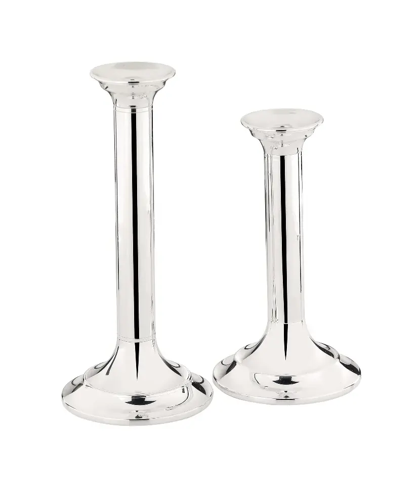 Column Silver-Plated Candlestick
