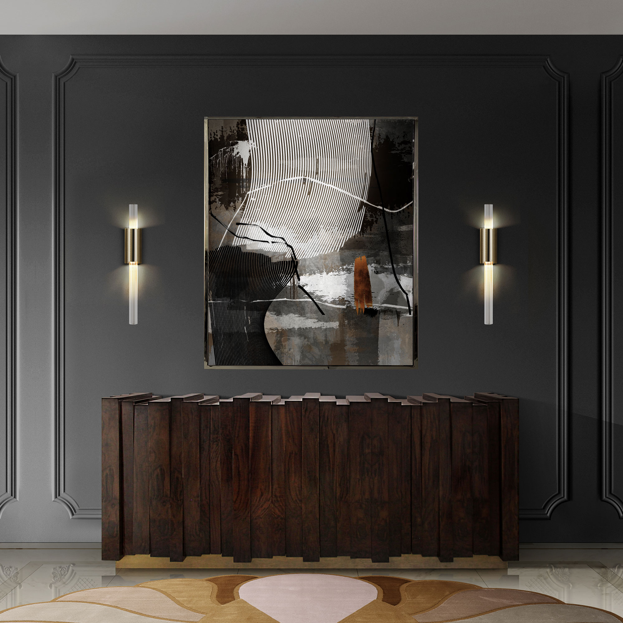 Designer Wood Sideboard Designer Wood Sideboard