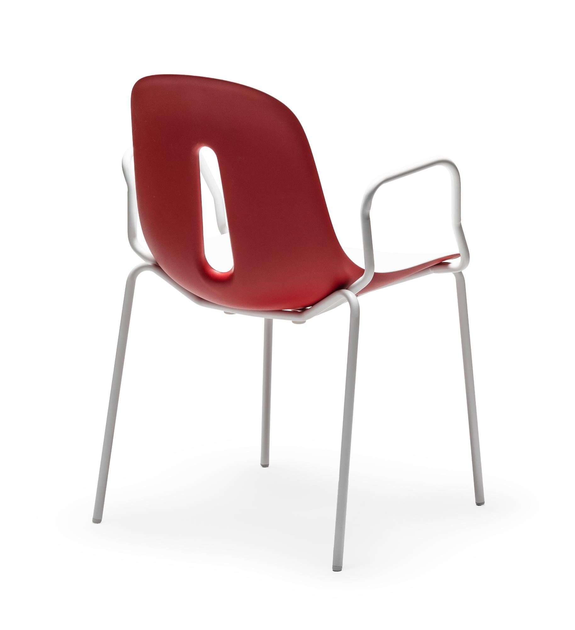 Gotham P Red Chair (2-Piece Set)